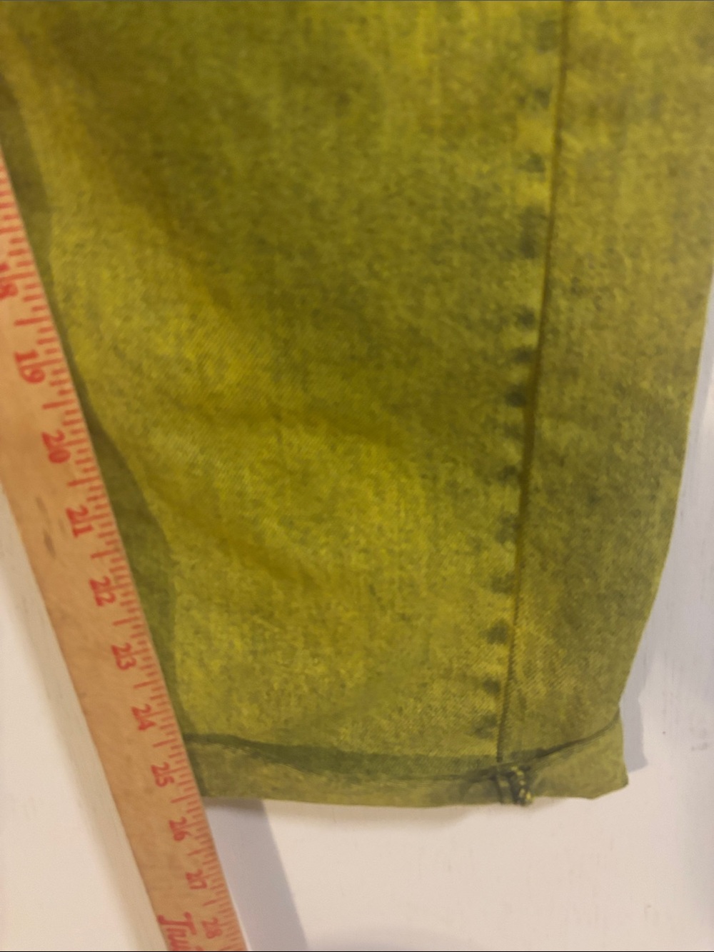 We The Free Ziggy Olive Green Relaxed Denim Overalls. XS - Picture 5 of 10